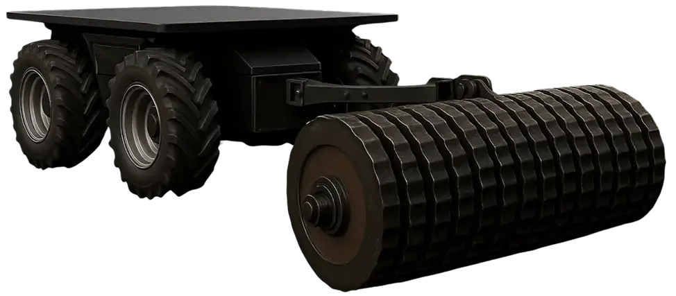 Safely navigating hazardous areas and performing demining tasks